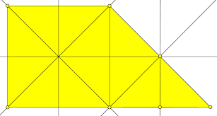 We can solve the above puzzle in the below way, and we have to draw an inscribed circle within the square. Dissect A Square And A Half Into 4 Equal Pieces Puzzling Stack Exchange