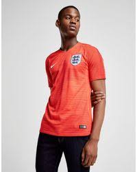 England 1982 world cup finals football away retro shirt jersey tee top mens. Nike Synthetic England 2018 Away Vapor Shirt In Red For Men Lyst