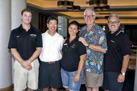 Doug Johnston, Mitchell Imanaka, Liana Dietz, Rocco Sansone and Larry Heim 