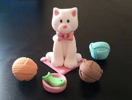  27 Ide Kucing Kucing Fondan Dekorasi Kue Ulang Tahun