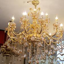 Top brands and best styles at unbeatable quality. Classic Large Crystal Chandelier Light Fixture Gold Crystal Chandelier Light Copper Home Lighting Gold For Hotel Villa Piece Specifications Price Quotation Ecvv Industrial Products