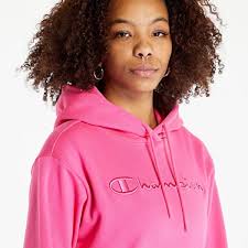 Hoodies en truien Champion Hooded Sweatshirt Pink