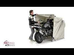 Acebikes Motor Shelter Size M Faltgarage Folding Garage L Abri Moto Youtube Motorcycle Types Motor Shelter