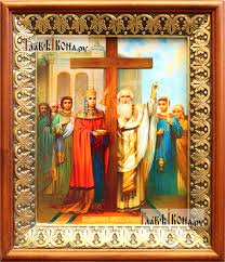 Чего ещё вы не знаете о крещении руси? Kreshenie Rusi Ikona V Derevyannom Kiote Pod Steklom