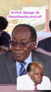 At the send off of Prof. George. W. Kanyeihamba@TikTok today @100.2 Galaxy  FM Zzina! @Galaxy TV Jikonkone in buziga ##nowhappening #foryoupage #foryouu