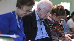 When trump goes overseas, it's a blooper reel jimmy and rosalynn carter make their case for biden at dnc tracee ellis ross has proof of turning point: Opinion Editorial Jimmy Rosalyn Carter Remain Iconic Georgia Couple