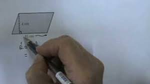 Area del rombo y el rombo om 4 cm 9 cm area: Area Del Romboide 01 Youtube