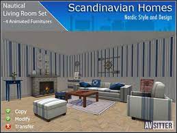 Second Life Marketplace - Nautical Living Room Set - A Furniture Fat Pack