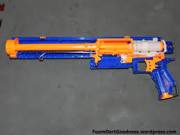 On amazon with an overall rating of Nerf Rampage Internals