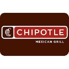 Not redeemable for cash except as required by law; 10 Chipotle Egift Card Only 4 For New Members Or 9 For Current Members Vonbeau
