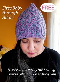 Pixie Hat Knitting Patterns