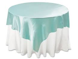 90 Overlay Satin Lt Blue Tablecloths Factory Blue Tablecloth Table Covers Wedding Table Cloth