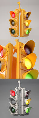 Traffic Light 3d Model Traffic Light Traffic Signal Traffic