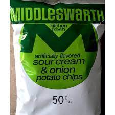 Middleswarth Kitchen Fresh Sour Cream Onion Potato Chips 2 5 Oz Walmart Com Creamed Onions Sour Cream And Onion Sour Cream