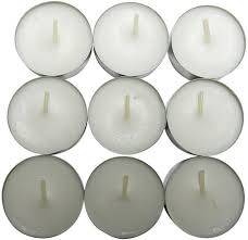 Amazon Com Candlenscent Unscented Tealight Candles 30 Pack White Made In Usa Home Kitchen