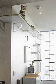 Shelves Tension Pole Cat Tree Cat Wall Shelves Catification Cat Furniture Design