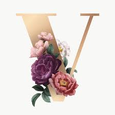 Vector illustration of elegant capital letter v. Classic And Elegant Floral Alphabet Font Letter V Transparent Png Free Image By Rawpixel Com Lettering Fonts Fonts Alphabet Lettering Alphabet Fonts