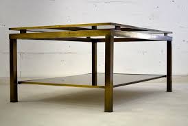 French xv style kidney shaped satinwood desk. Maison Jansen Brass Coffee Table By Guy Lefevre Vintage Objects
