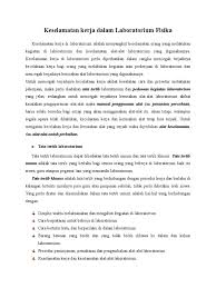 Check spelling or type a new query. Contoh Soal Keselamatan Kerja Di Laboratorium Fisika Dapatkan Contoh