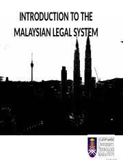 Norazimah mazlan sources of malaysian law written law unwritten law federal & state constitution english law (common law & rules of equity) judicial decisions legislation (enacted by parliament &. Chapter1 Week2 Introduction To The Malaysian Legal System Ap115 2019 Sept Jan Pptx Introduction To The Malaysian Legal System Rem Content Written Law Course Hero