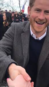 Meghan Markle compliments royal fan's nails