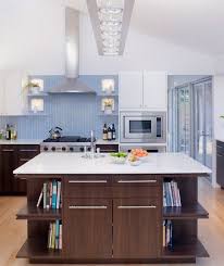 Help make the most of every inch of your kitchen with recessed racks in the short, exposed ends of the counters. 10 Ways For Integrating Books In Your Kitchen Eatwell101
