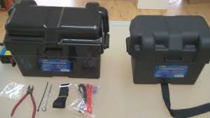Trailer battery box with solar charger. Solar Battery Box Youtube