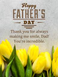 Dads hold our hands for a little while and hold our hearts i finally checked the oil in my car. To My Incredible Dad Happy Father S Day Card Birthday Greeting Cards By Davia