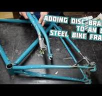 Adding Disc Brake Tabs to an old Steel MTB Frame - Fiets of Strength - Ep. 1