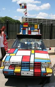 Mondrian Art Car Mondrian Art Piet Mondrian Artwork Mondrian