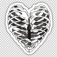 Over 200 angles available for each 3d object, rotate and download. Tattoo Rib Cage Png Clipart Abziehtattoo Black And White Fictional Character Flash Heart Free Png Download