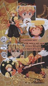 Zenitsu Agatsuma Aesthetic Wallpaper Cute Anime Wallpaper Cool Anime Wallpapers Anime Demon