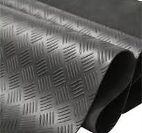 Anti Slip Waterproof Five Bars Checker Plate Rubber Flooring ...