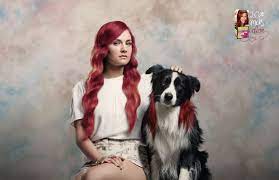 garnier hair dye 20 more color advertising agency publicis santiago chile 女性 犬 若い女性