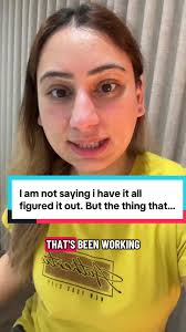 I am not saying i have it all figured it out. But the thing that's bee...