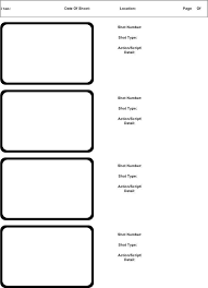 Storyboard Templates Raskadrovka