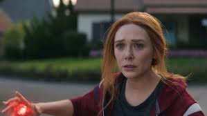 The wandavision director matt shakman said elizabeth olsen gave feedback on her scarlet witch costume when she tried it on for the first time to ensure that it was functional. Wandavision Elizabeth Olsen Made It Sparkle Marvel Blew It Up