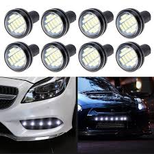 White Dc 12v Eagle Eye Led Light 4014 12smd 23mm Daytime Running Drl Backup Light Car Auto Lamp Review Car Led Lights Eagle Eye