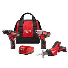 The milwaukee cordless polisher sander makes it easy to polish mirrors, headlights and even pillar posts. Milwaukee M12 12 Volt Lithium Ion Cordless Combo Tool Kit 3 Tool W 2 1 5ah Batteries 1 Charger 1 Tool Bag 2498 23 The Home Depot In 2021 Combo Kit Combo Kits Tool Bag