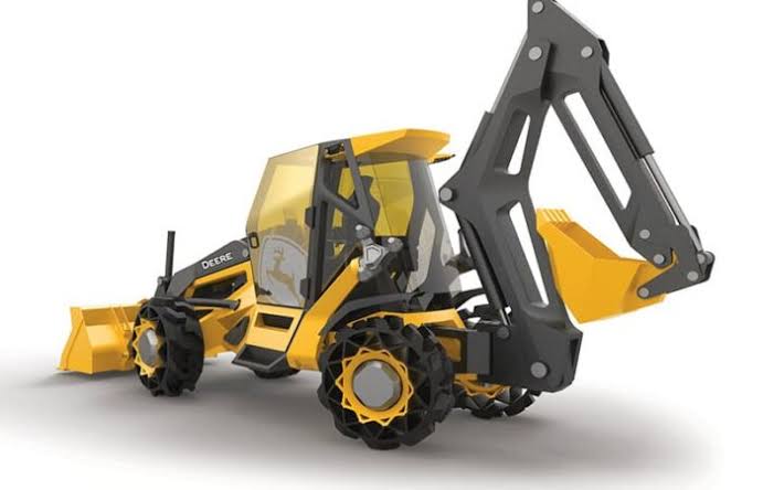 John Deere 400 Backhoe Loader