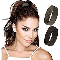 Amazon.com : Mia Poofy Pony Volumizing Styling Tool for Thick, Full  Ponytails Using Your Own Hair