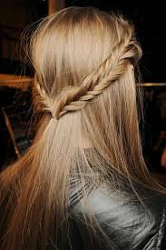 The upside down braid is a simple and quick way to give a classic style an instant upgrade. Half Up Half Down Braided Hairstyle Women Hairstyles