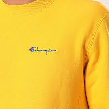 Livraison gratuite à partir de 24,90€. Champion Sweat Crewneck 213603 Jaune Laboutiqueofficielle Com