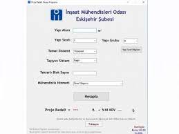 Tabii bu maliyetler konutun 1. Proje Ve Fenni Mesuliyet Hizmet Bedelleri 2018 Hesap Programi Tmmob Insaat Muhendisleri Odasi