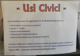Commerciabilità dei terreni soggetti ad uso civico. Civitavecchia Il Comitato Usi Civici La Regione Pressi Uniagraria Per Annullare La Perizia Monaci Terzo Binario News