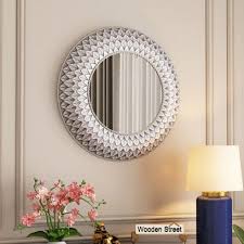 They feature a frame made of solid wood, engineered wood, metal, glass, resin, sheesham wood, and iron. Wall Mirror Upto 70 Off Buy Decorative Mirrors Frame Online In India