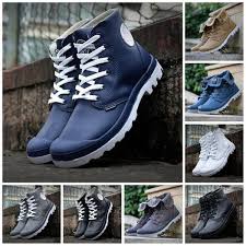 Hot Sale Cheaper New Original Palladium Women Medium Pampa Pufdie Lite Wp High Cut Leather Outerdoor Boots Men Women Working Boot Size 36 45 Wellies