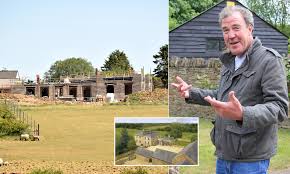Looking for clarkson's farm torrents? Jeremy Clarkson S New Six Bedroom Cotswolds Mansion Takes Shape Daily Mail Online