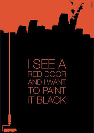 Paint It Black Rock Music Favorite Lyrics Music Lyrics