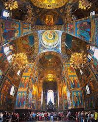 Church Of The Savior On Spilled Blood Saint Petersburg Russia The Church Of The Savior On Spilled Blood In St Petersburg Russia Church Architecture Beautiful Buildings Old Churches